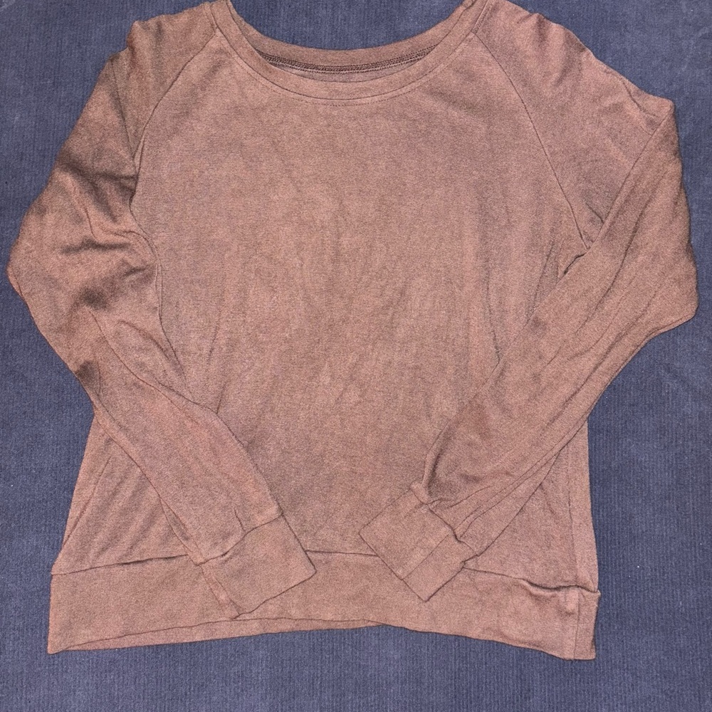 Kyte BABY espresso women’s small Long Sleeve Jersey Top